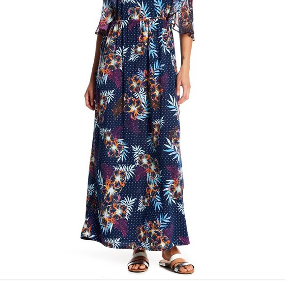 NY Collection Naida Cold Shoulder Dress - Picture 1 of 5